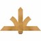 Ekena Millwork Redmond Rough Sawn Timber Gable Bracket, Western Red Cedar, 36"W x 21"H x 2"D x 4"F, 14/12 Pitch GBW036X21X0204RED00RWR - alternate 1